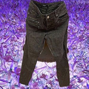 Cheetah Dark Wash Jeans